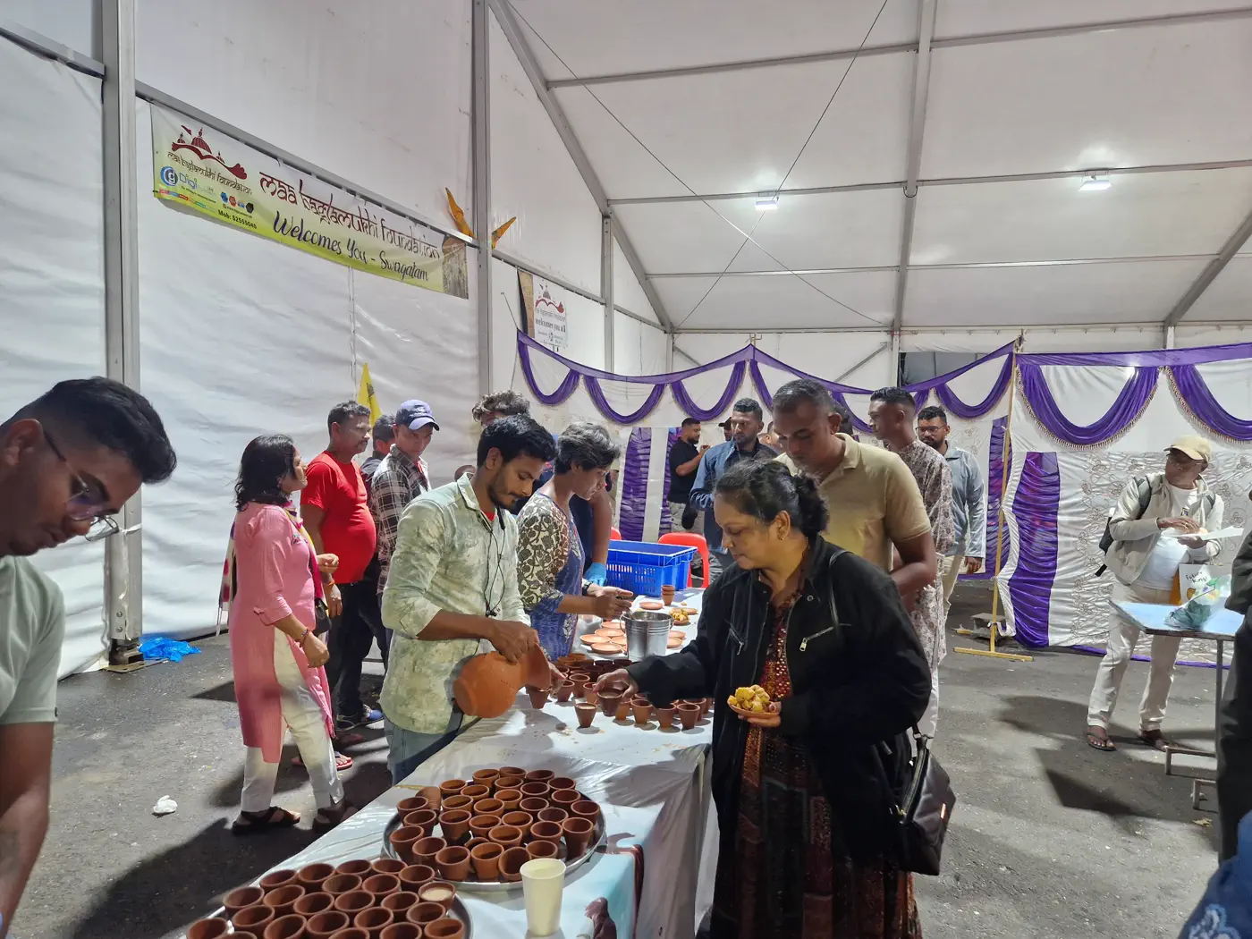 Ram Pottery Ganga Talao Grand Bassin community event