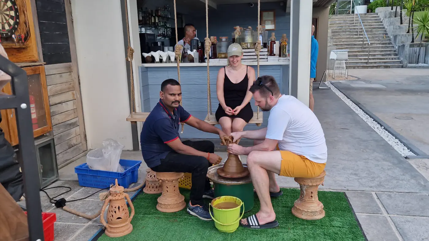 Ram Pottery hotel pottery exhibition Mauritius