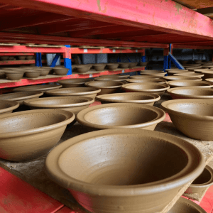 Ram Pottery workshop handcrafted clay process image 5