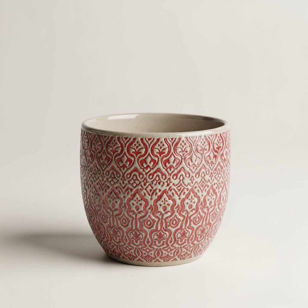 Ceramic Tulsi Pot