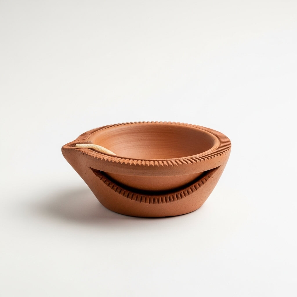 Earthen Clay Lamp