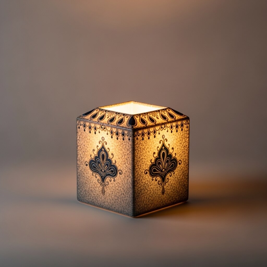 Painting & Wax Lamp