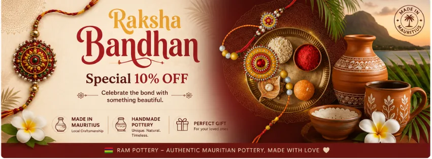 Ram Pottery Raksha Bandhan special 10% off promotion